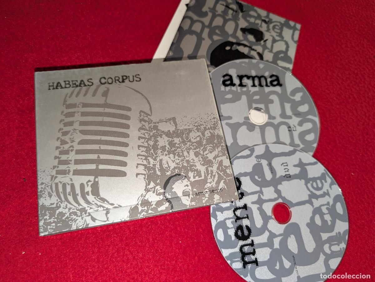 CDs de m&uacute;sica: HABEAS CORPUS Armamente CD+DVD 2004 Propaganda ROCK METAL digipack
