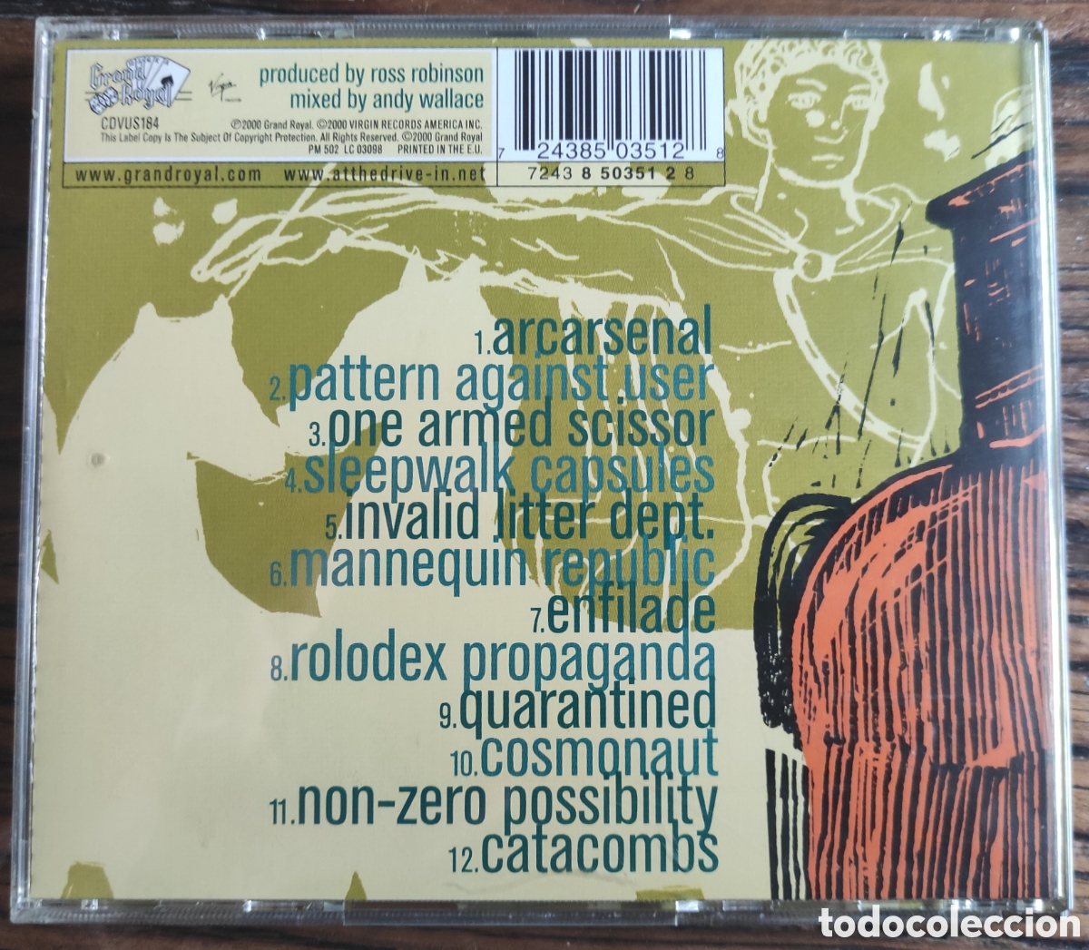 CDs de m&uacute;sica: CD At the Drive-In - Relationship of Command (2000) | Joya Post-Hardcore - Foto 2