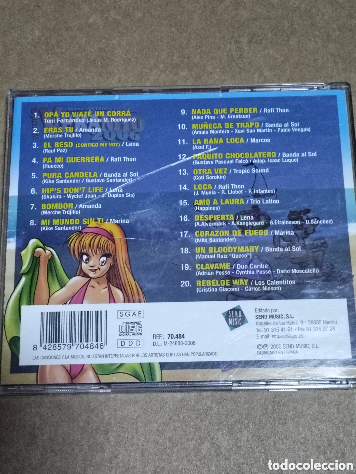 CDs de m&uacute;sica: Veranito 2006 (Todos los &Eacute;xitos del Verano), - Foto 2