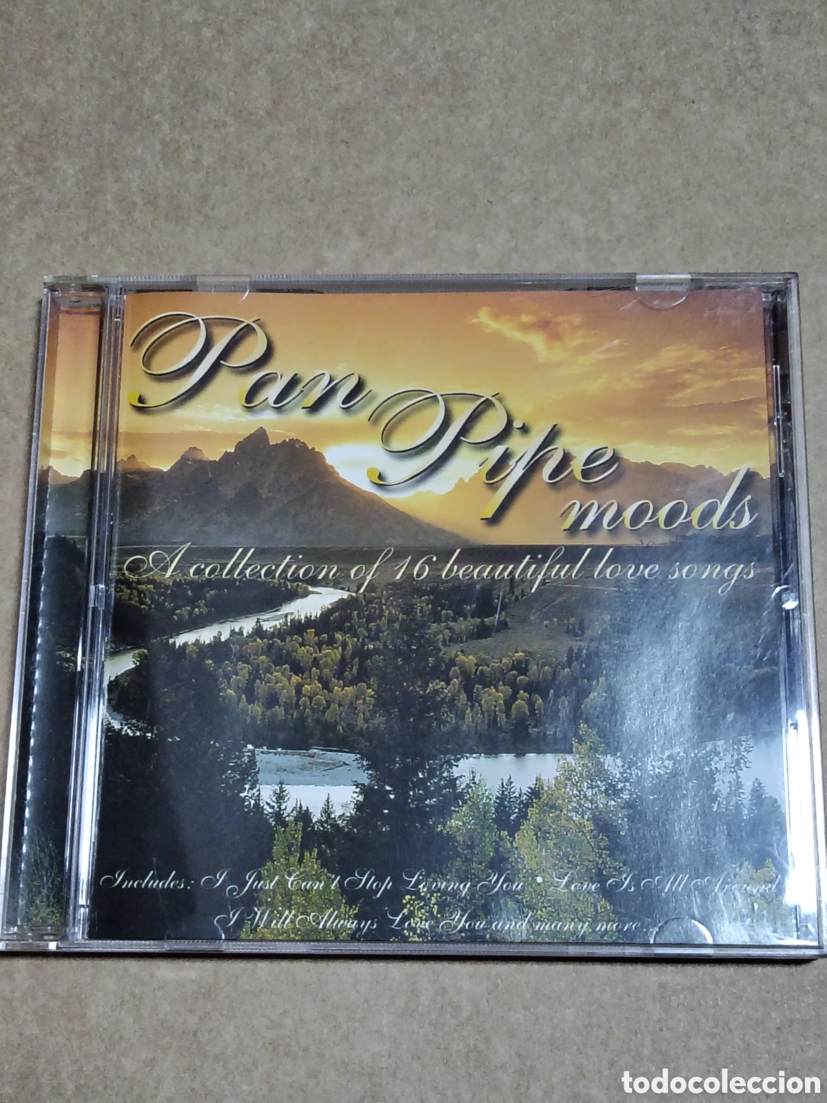 CDs de m&uacute;sica: Pan Pipe Moods: A Collection of 16 Beautiful Love Songs,