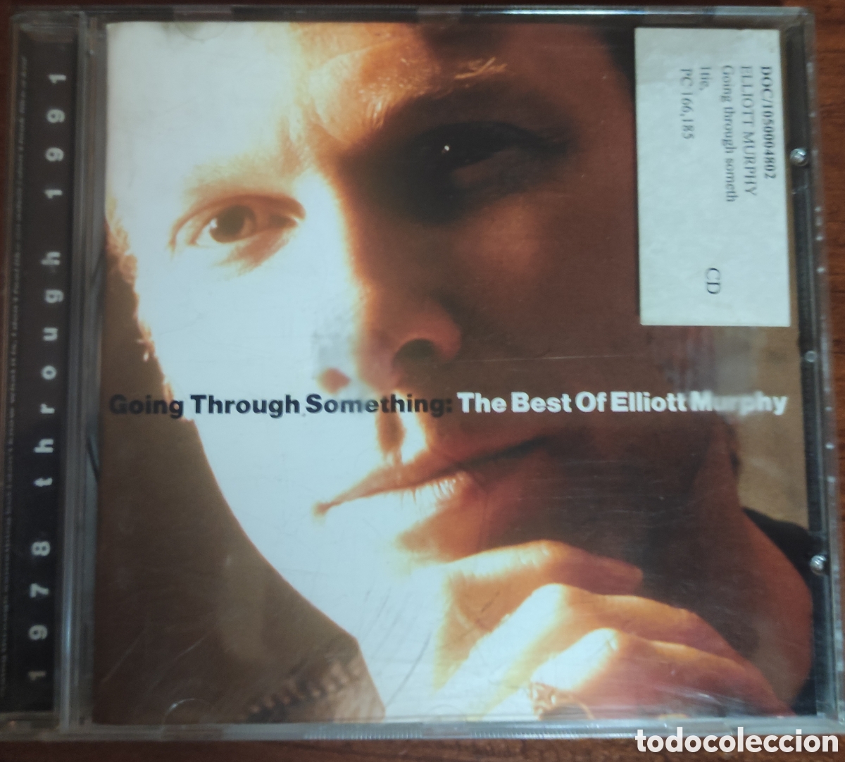 CDs de m&uacute;sica: ​CD Elliott Murphy - Going Through Something: The Best Of (1997) Blue Rose Records