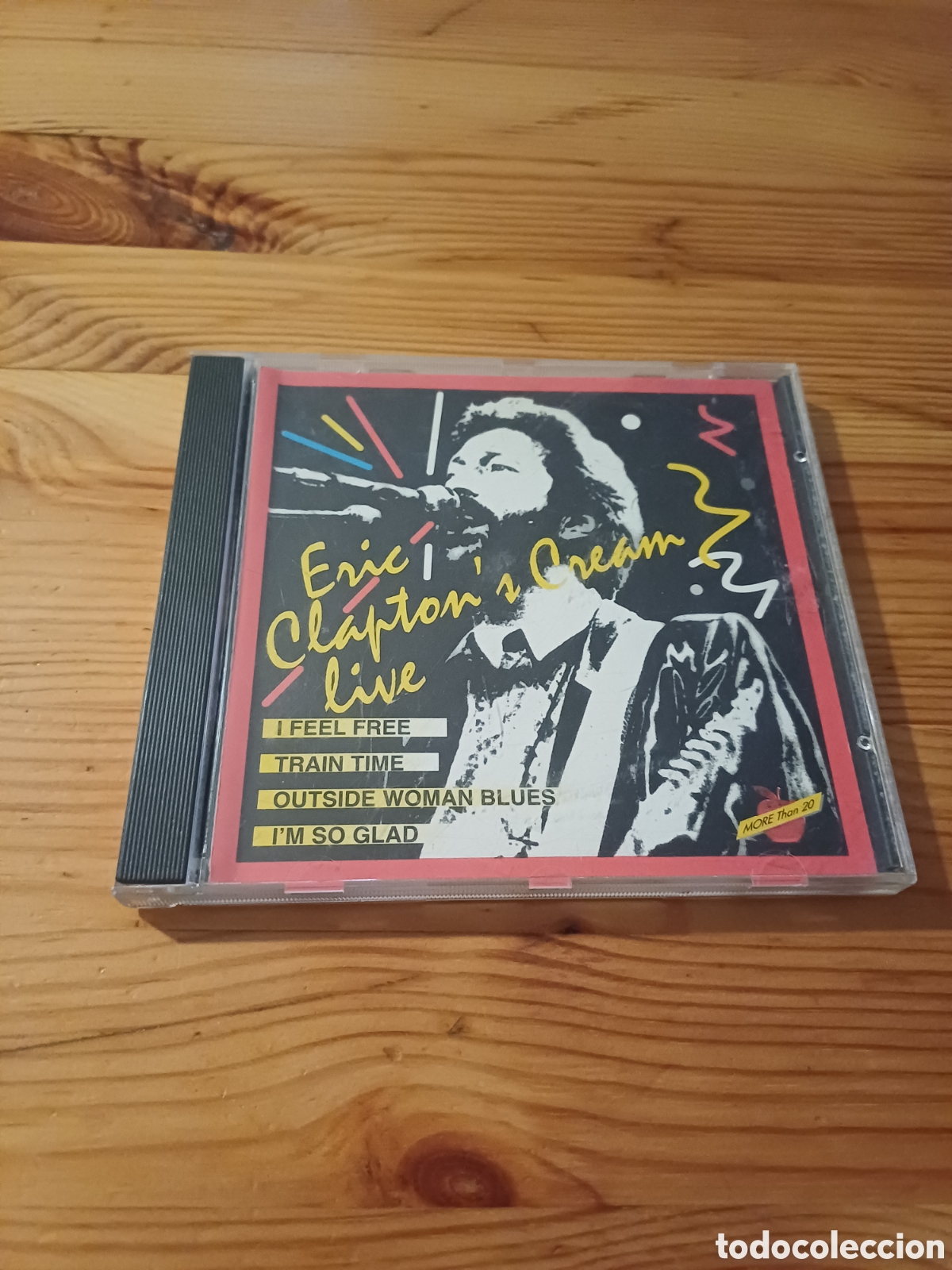 CDs de m&uacute;sica: Eric Clapton's Cream live Los Angeles San Diego 1968 Clapton Dizionario del rock CD