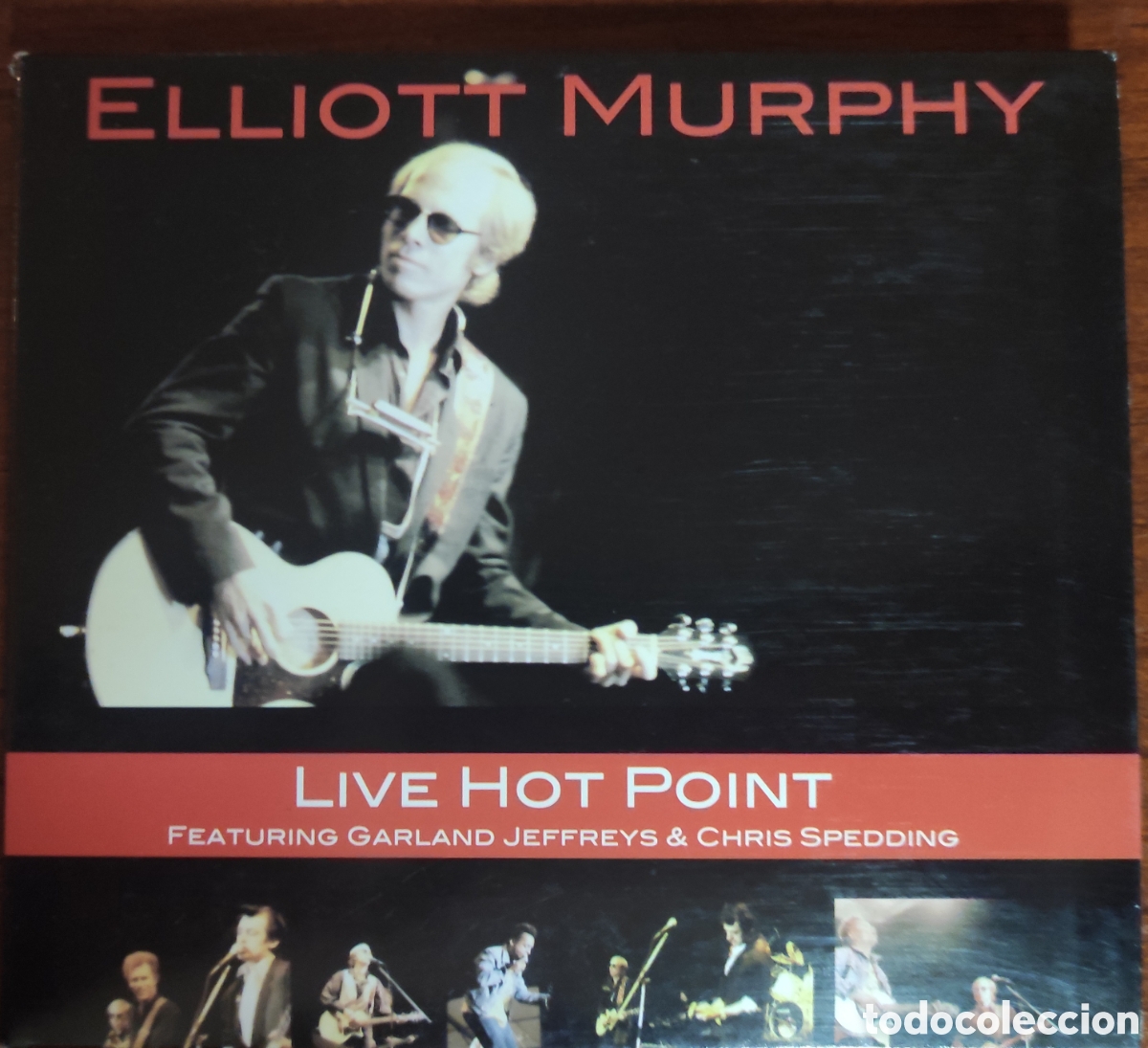 CDs de m&uacute;sica: ​CD Elliott Murphy - Live Hot Point (1989/Edici&oacute;n Dusty Roses) - Rock en Directo