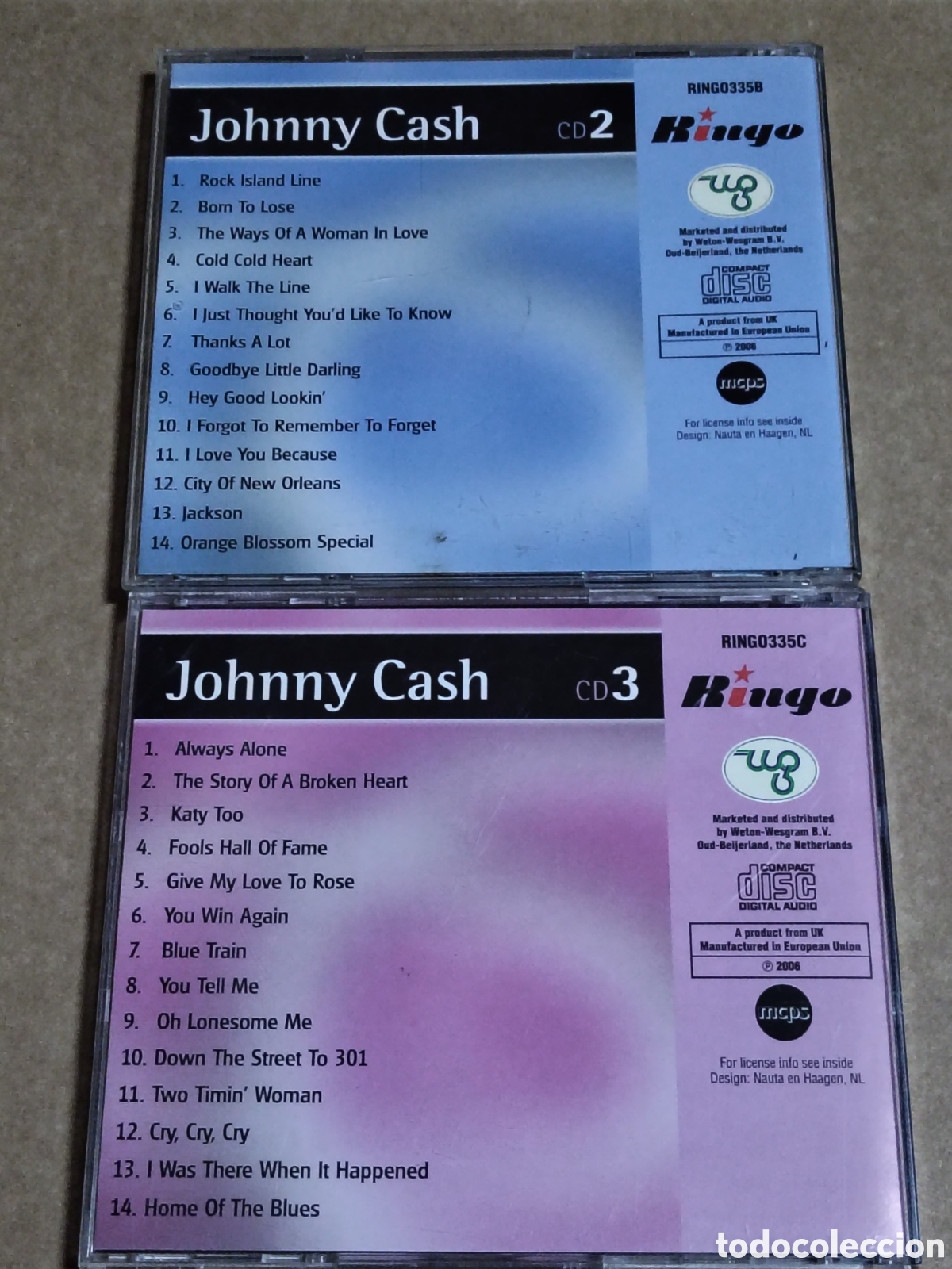 CDs de m&uacute;sica: Johnny Cash, dos cds - Foto 2