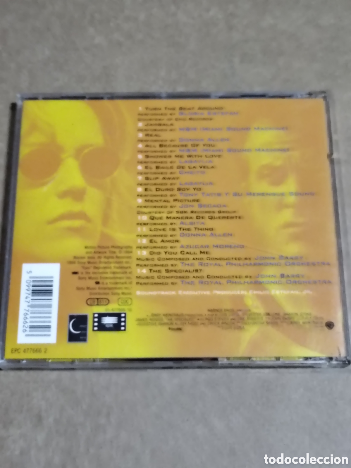 CDs de m&uacute;sica: CD de la pel&iacute;cula &rdquo;The Specialist&rdquo; - Foto 2