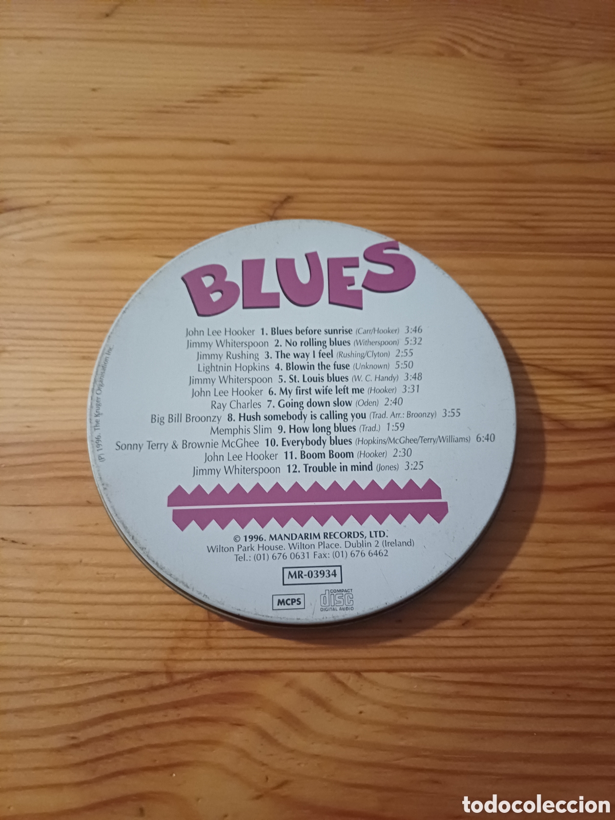 CDs de m&uacute;sica: 12 grandes &eacute;xitos blues CD Versiones originales - Foto 2