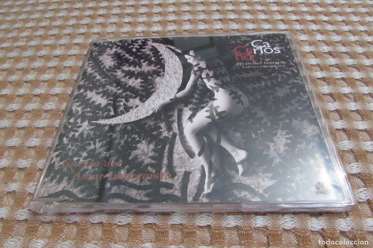 CDs de m&uacute;sica: CD SINGLE CARLOS CANO DIV&Aacute;N DEL TAMARIT - Foto 1
