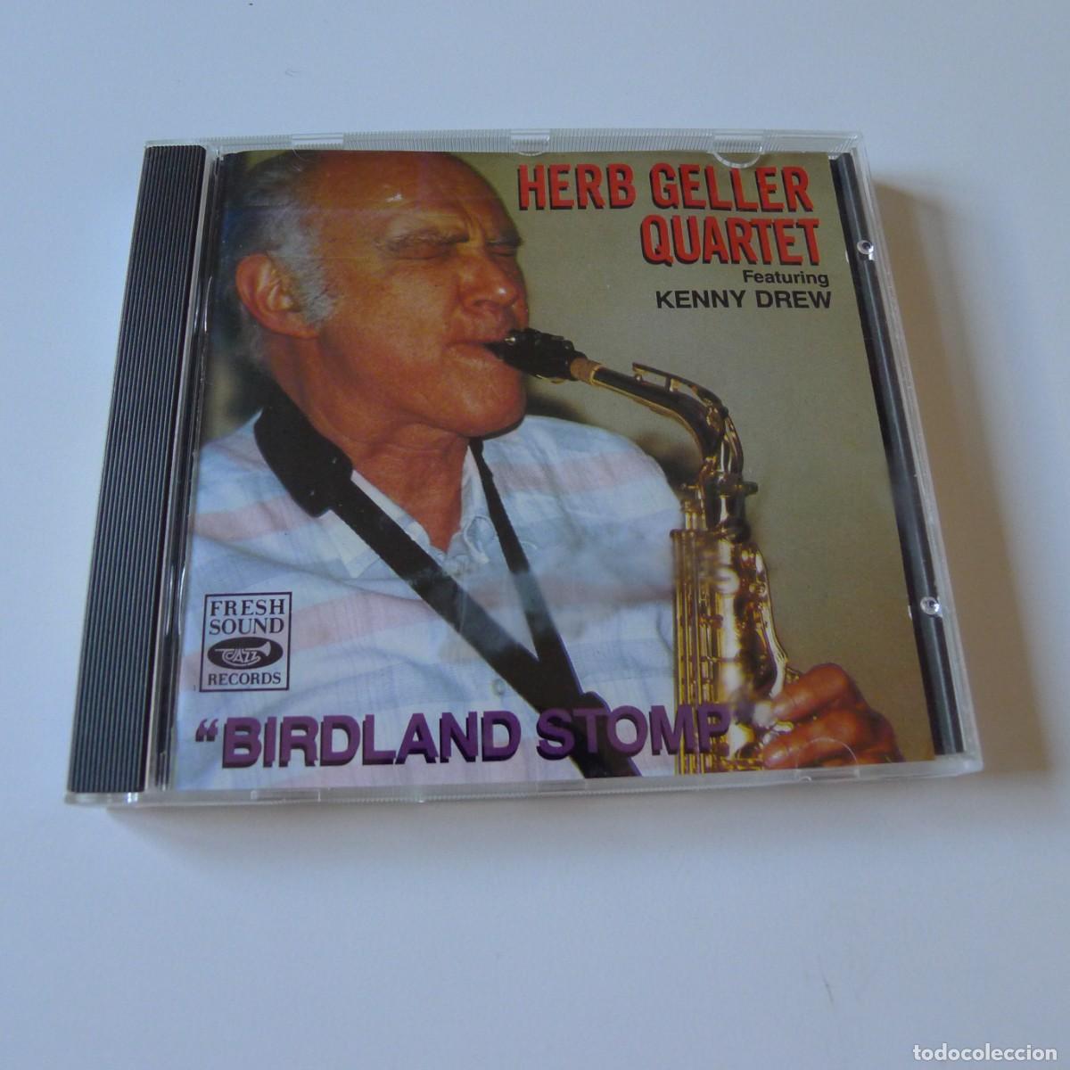 CDs de m&uacute;sica: Herb Geller Quartet Featuring Kenny Drew &ndash; Birdland Stomp CD - Foto 1