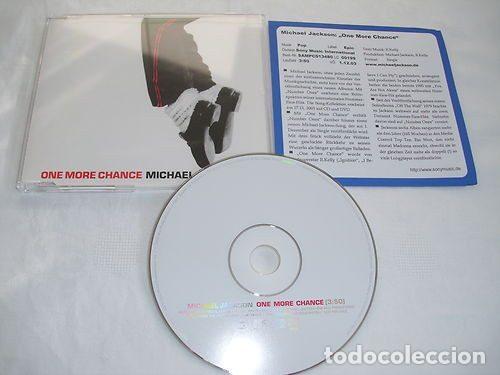 CDs de m&uacute;sica: Michael Jackson &ndash; One More Chance (CD, Epic SAMPCS 13480 1) - Foto 4