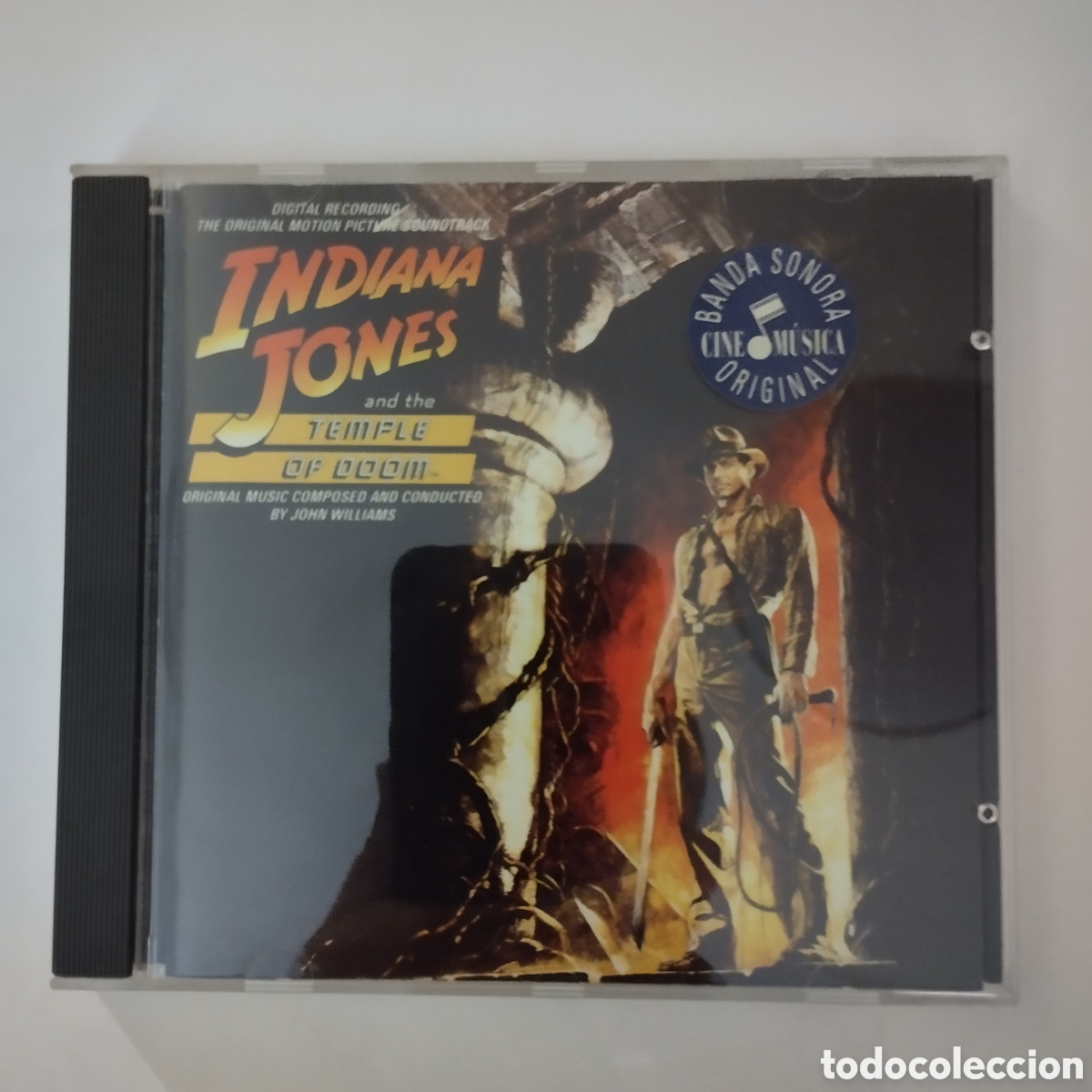 CDs de m&uacute;sica: CD BSO Indiana Jones y el Templo Maldito - John Williams.