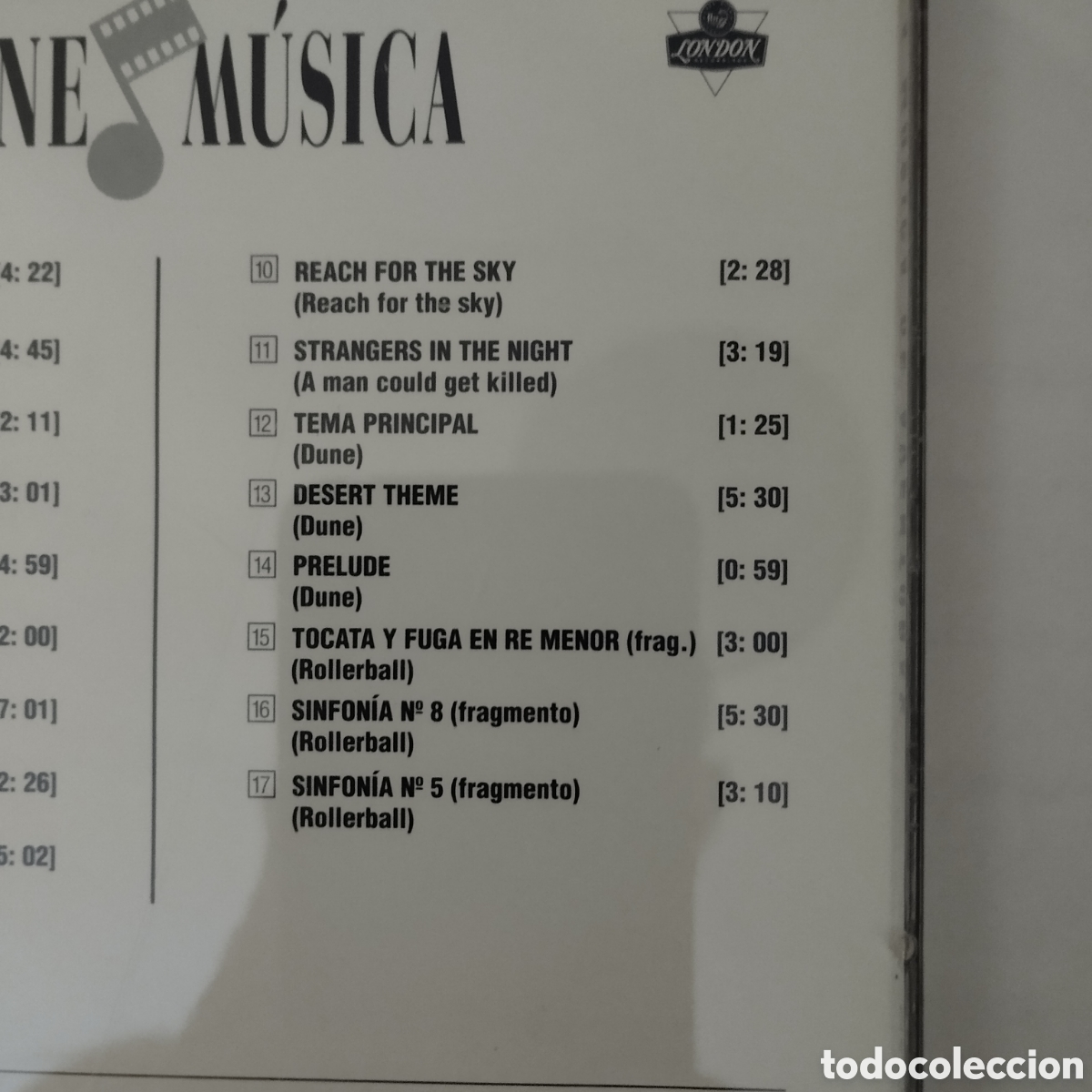 CDs de m&uacute;sica: CD BSO La musica de aventuras. - Foto 3