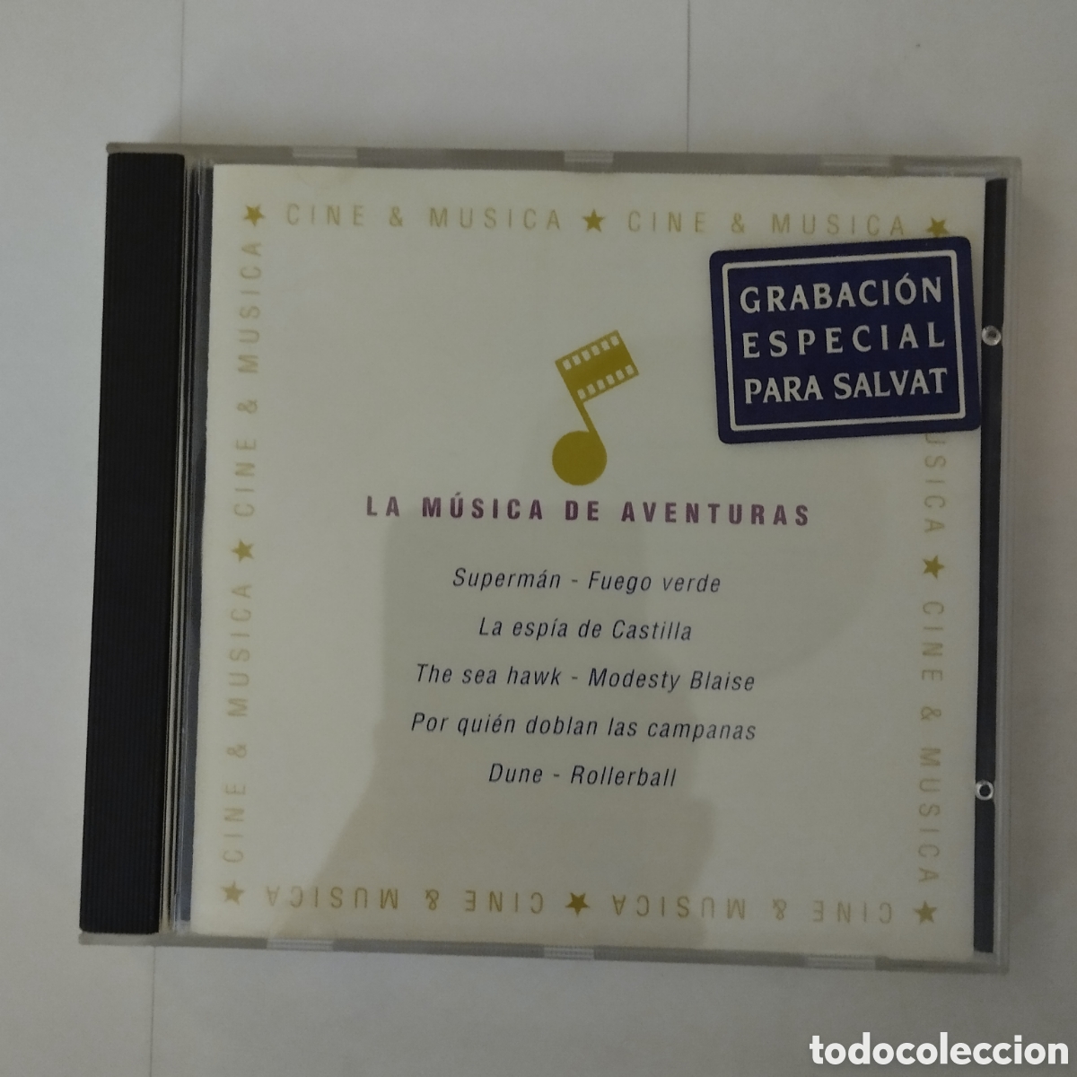 CDs de m&uacute;sica: CD BSO La musica de aventuras.