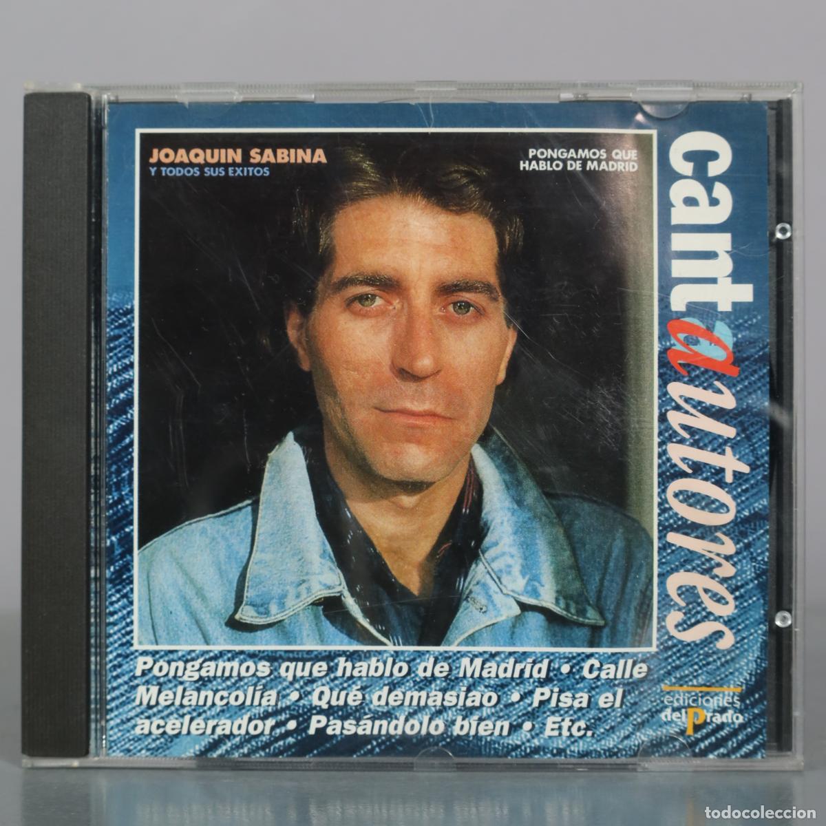 CDs de m&uacute;sica: CD. Pongamos que hablo de Madrid - Joaquin Sabina - Ediciones del Prado