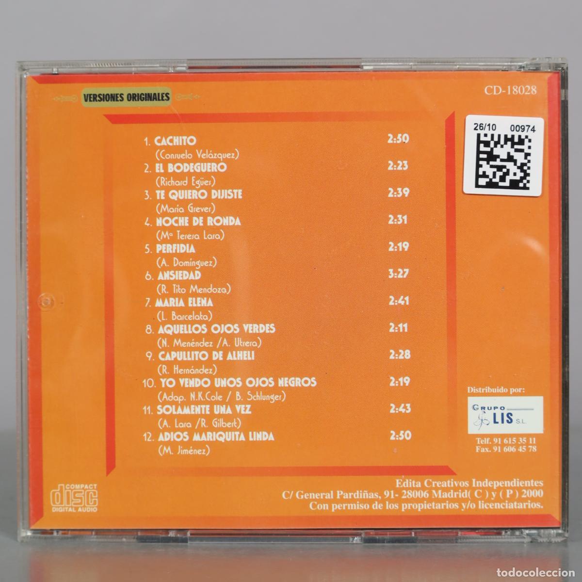 CDs de m&uacute;sica: CD. Nat King Cole - Versiones Originales - Foto 2