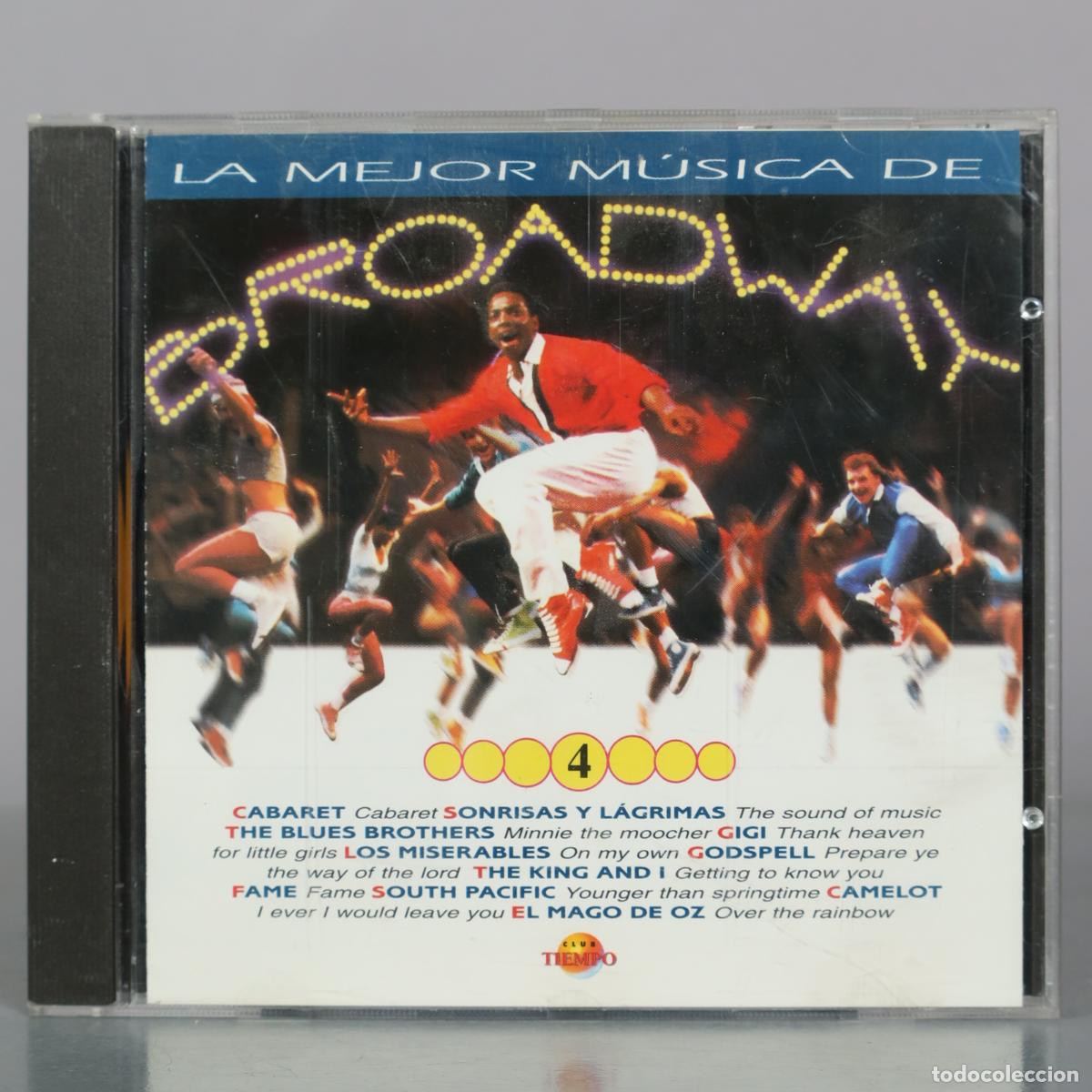 CDs de Musique: CD. La Mejor M&uacute;sica de Broadway 4 - Club Tiempo