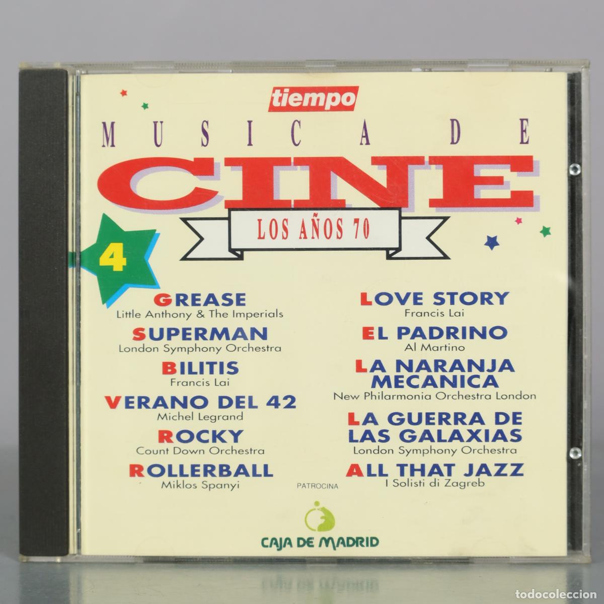 CDs de m&uacute;sica: CD. Tiempo - Musica de Cine - Los A&ntilde;os 70 - 4