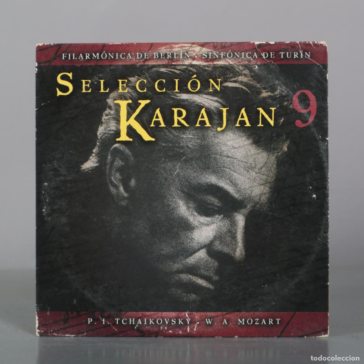 CDs de m&uacute;sica: CD. Selecci&oacute;n Karajan 9 - Filarm&oacute;nica de Berl&iacute;n - Sinf&oacute;nica de Tur&iacute;n - P. I. Tchaikovsky - W. A.