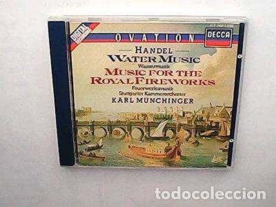 CDs de m&uacute;sica: Water Music / Fireworks Music- 0028941774323