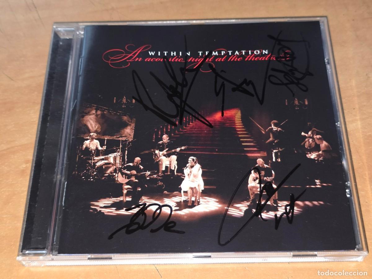 CDs de m&uacute;sica: WITHIN TEMPTATION CD An Acoustic..*FIRMADO*En Barcelona 2011 / Leer-Nightwish-Epica-Iron Maiden