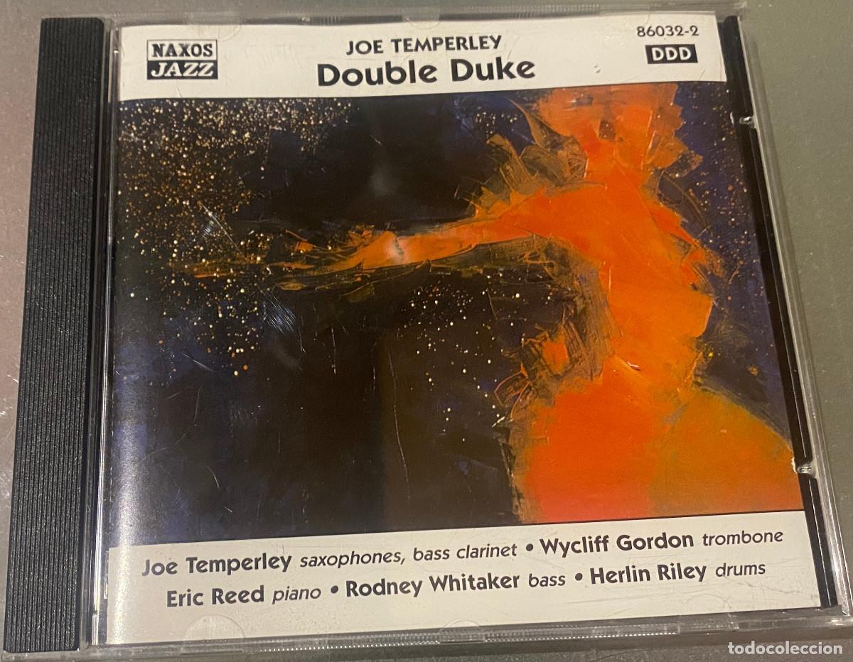 CDs de m&uacute;sica: 'Double Duke', de Joe Temperley. Jazz - Swing. 1999. 9 temas. Editado en Alemania. Muy buen estado.