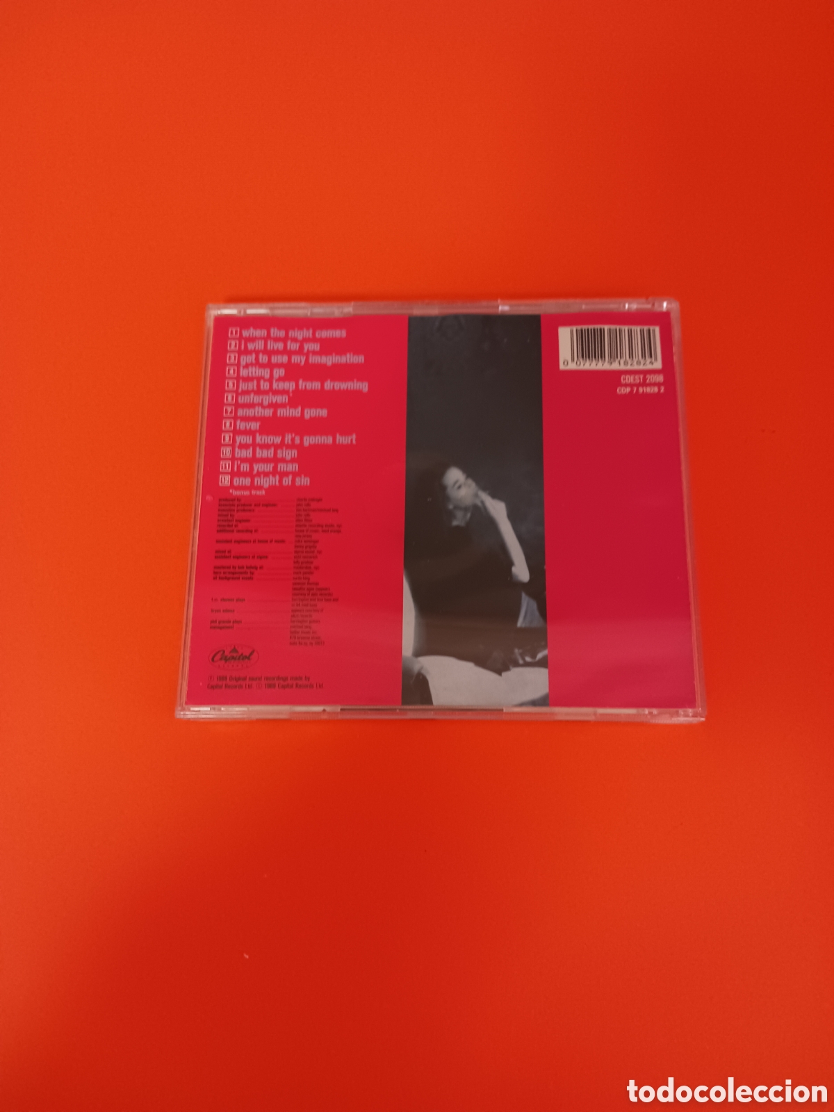 CDs de m&uacute;sica: JOE COCKER, One night of sin. CD - Foto 4