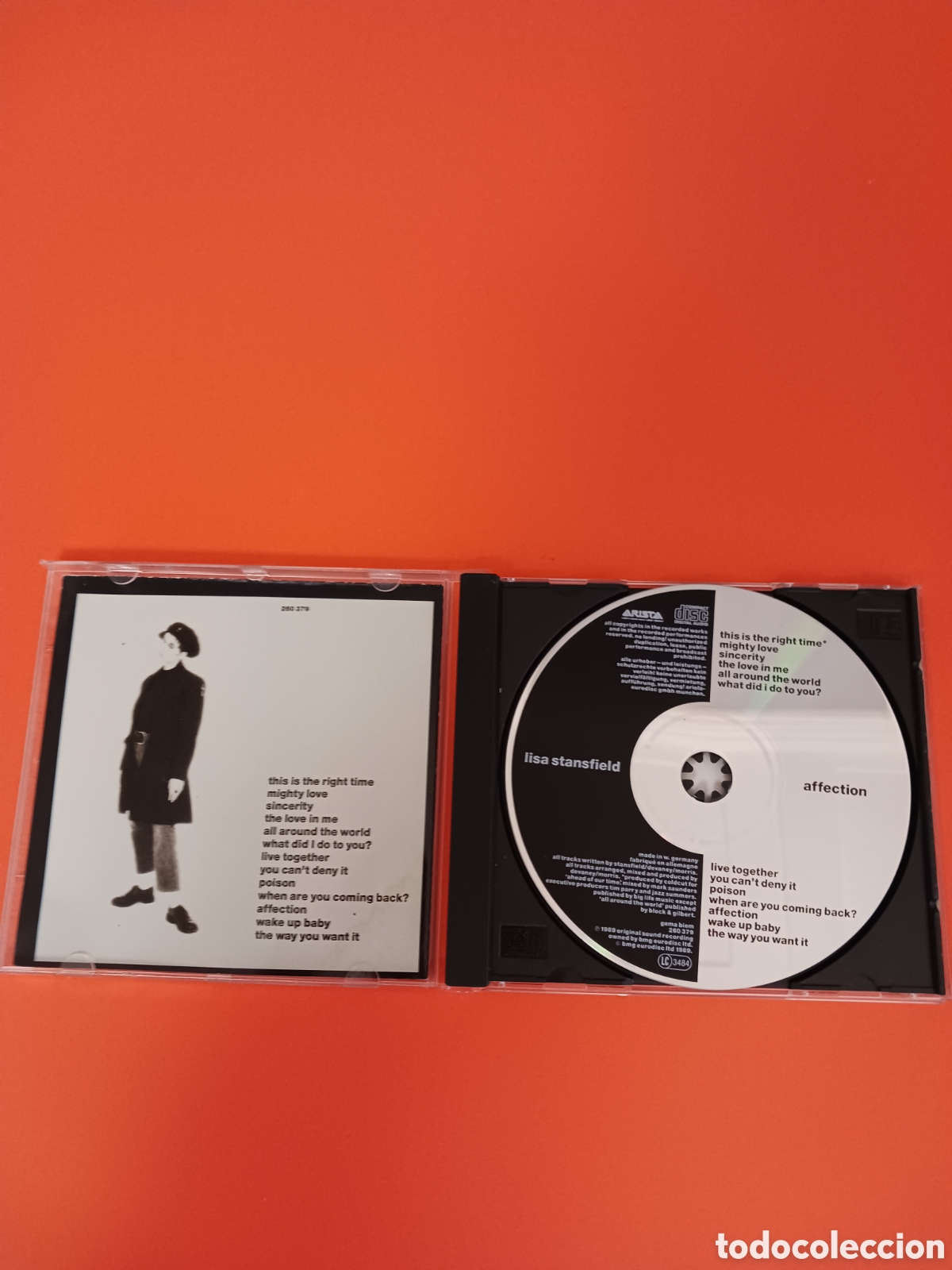 CDs de m&uacute;sica: Lisa Stansfield Affection. CD. Pop. - Foto 2
