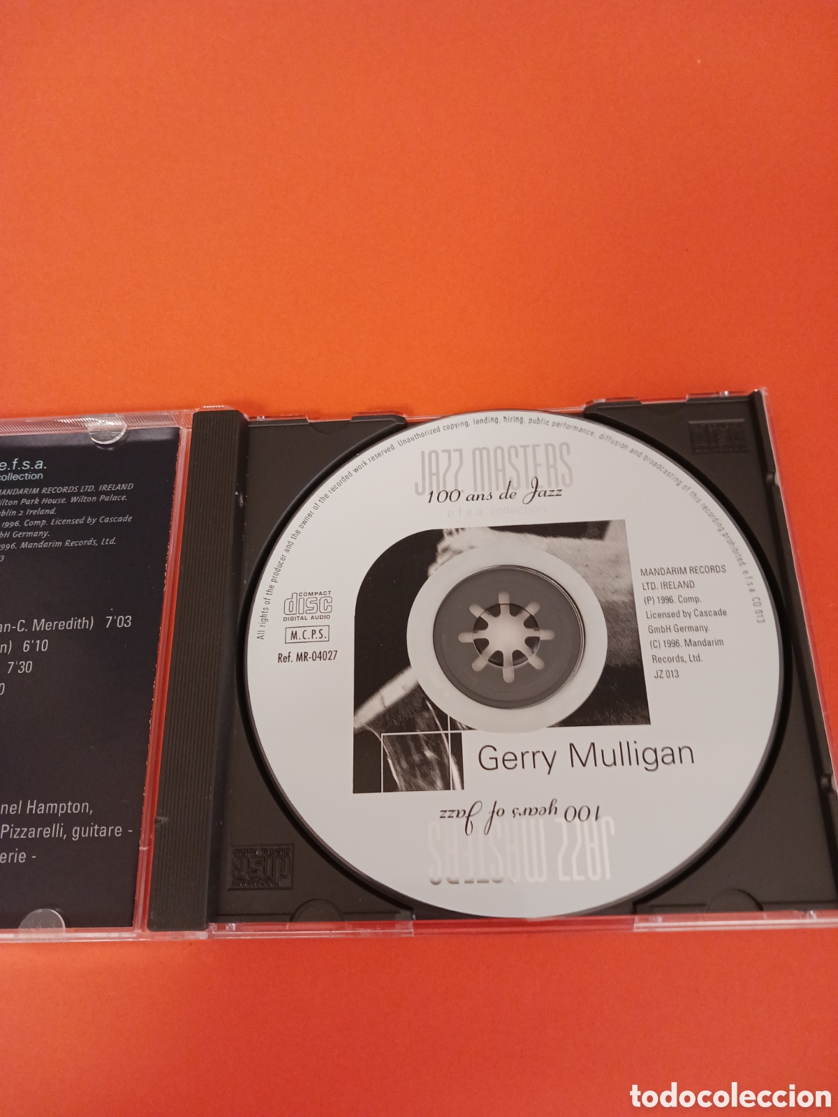CDs de m&uacute;sica: Jazz Masters, Gerry Mulligan, cd - Foto 3