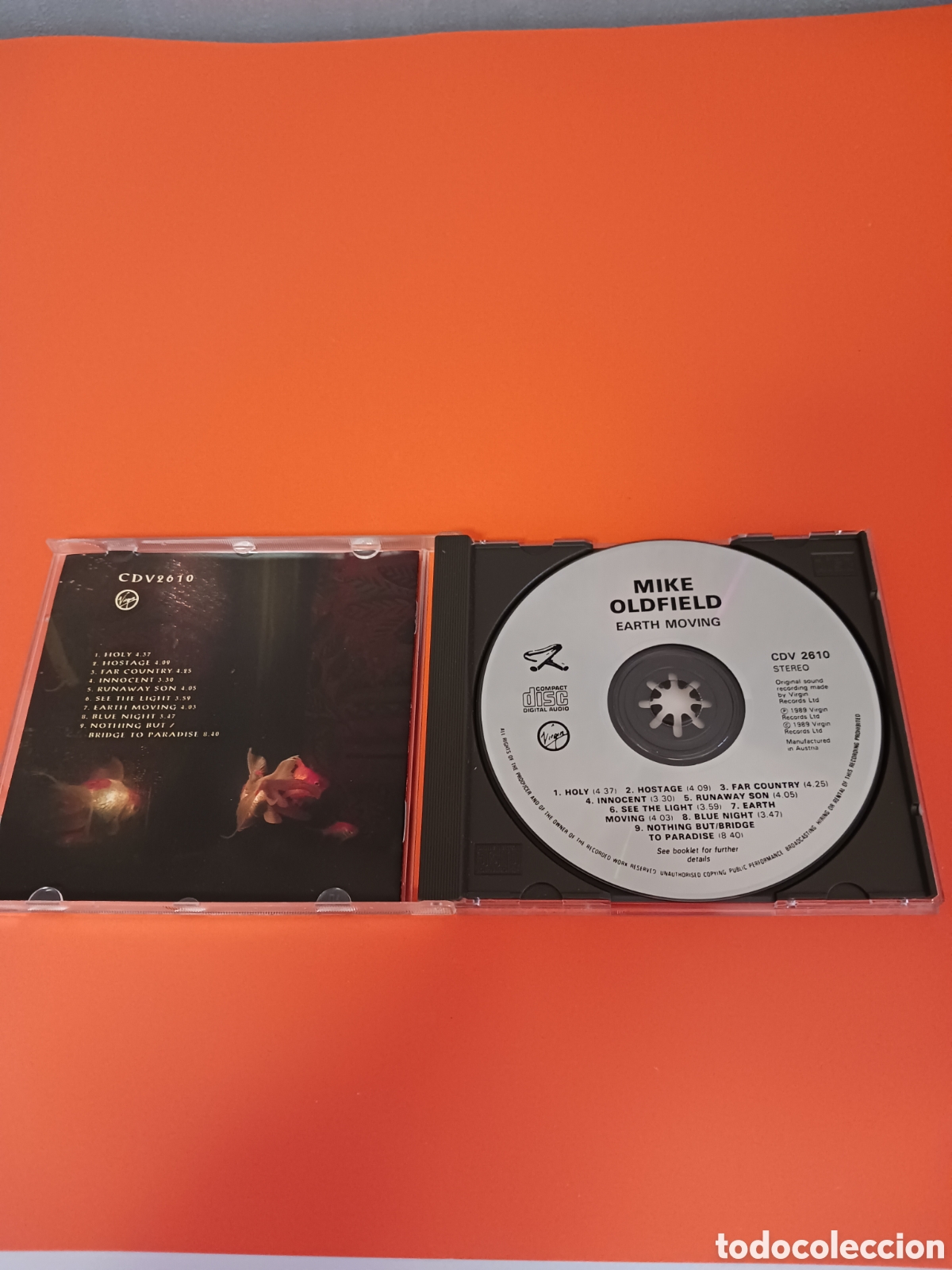CDs de m&uacute;sica: Mike Oldfield, CD Earth Moving - Foto 2