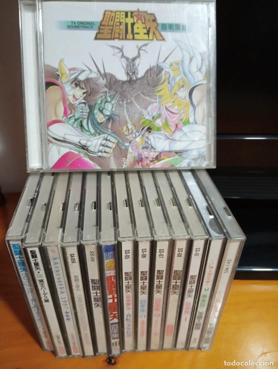 CDs de m&uacute;sica: Lote de CDs musicales de Saint Seiya