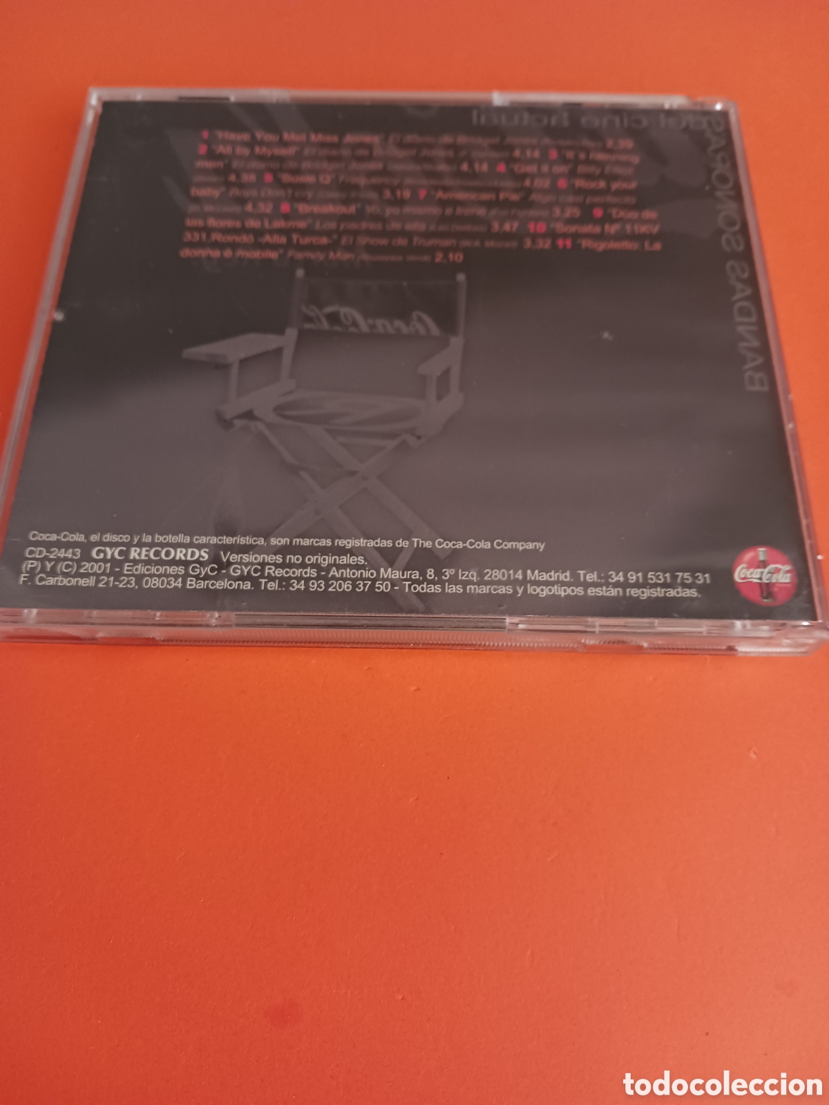 CDs de m&uacute;sica: CD, Bandas Sonoras. Vol 1. Coca-Cola. - Foto 5