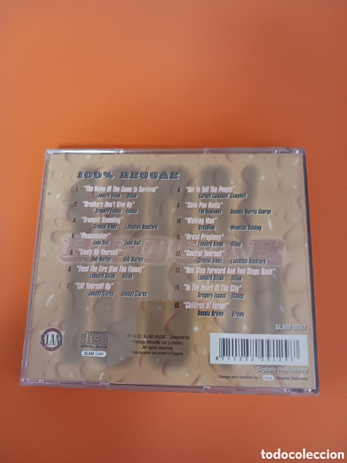 CDs de m&uacute;sica: REGGAE 100%. CD. Bueno - Foto 4