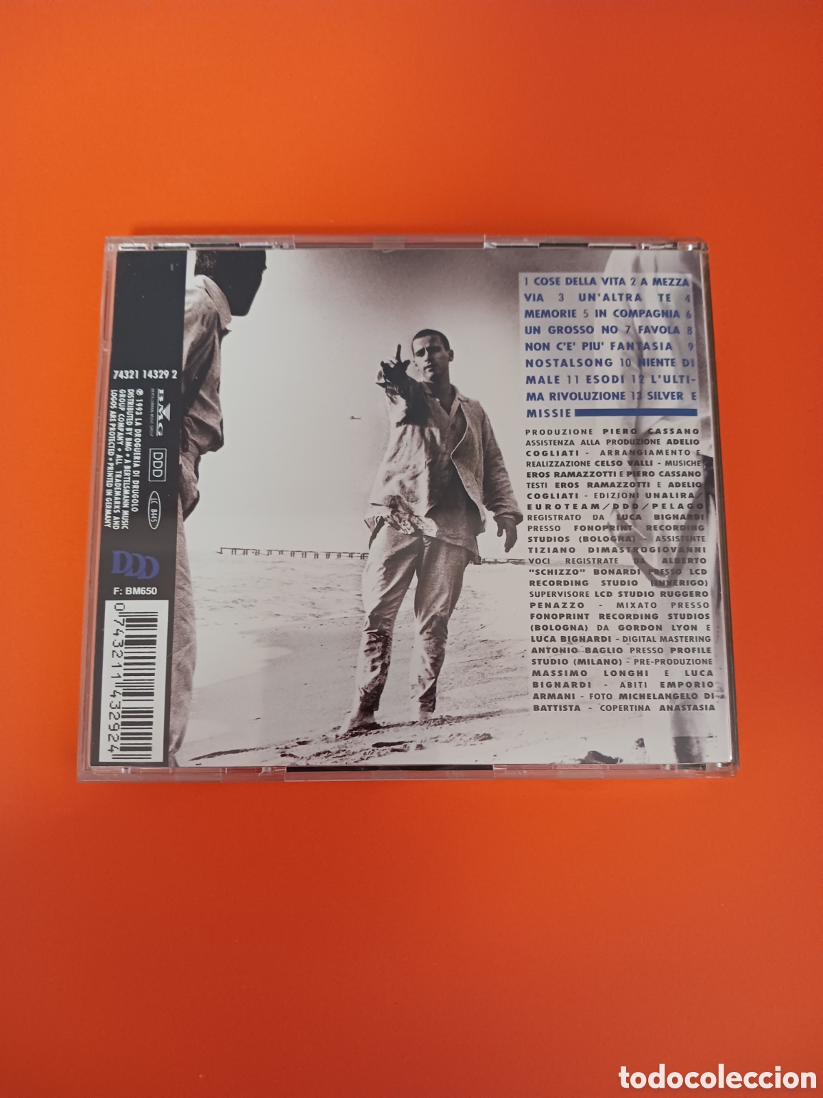CDs de m&uacute;sica: EROS RAMAZZOTTI, tutte storie. CD. - Foto 3