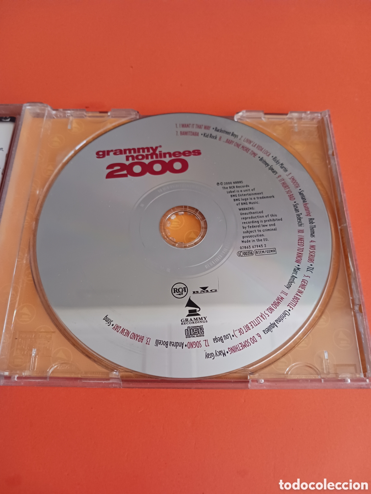 CDs de m&uacute;sica: CD, GRAMMY NOMINEES 2000. - Foto 2