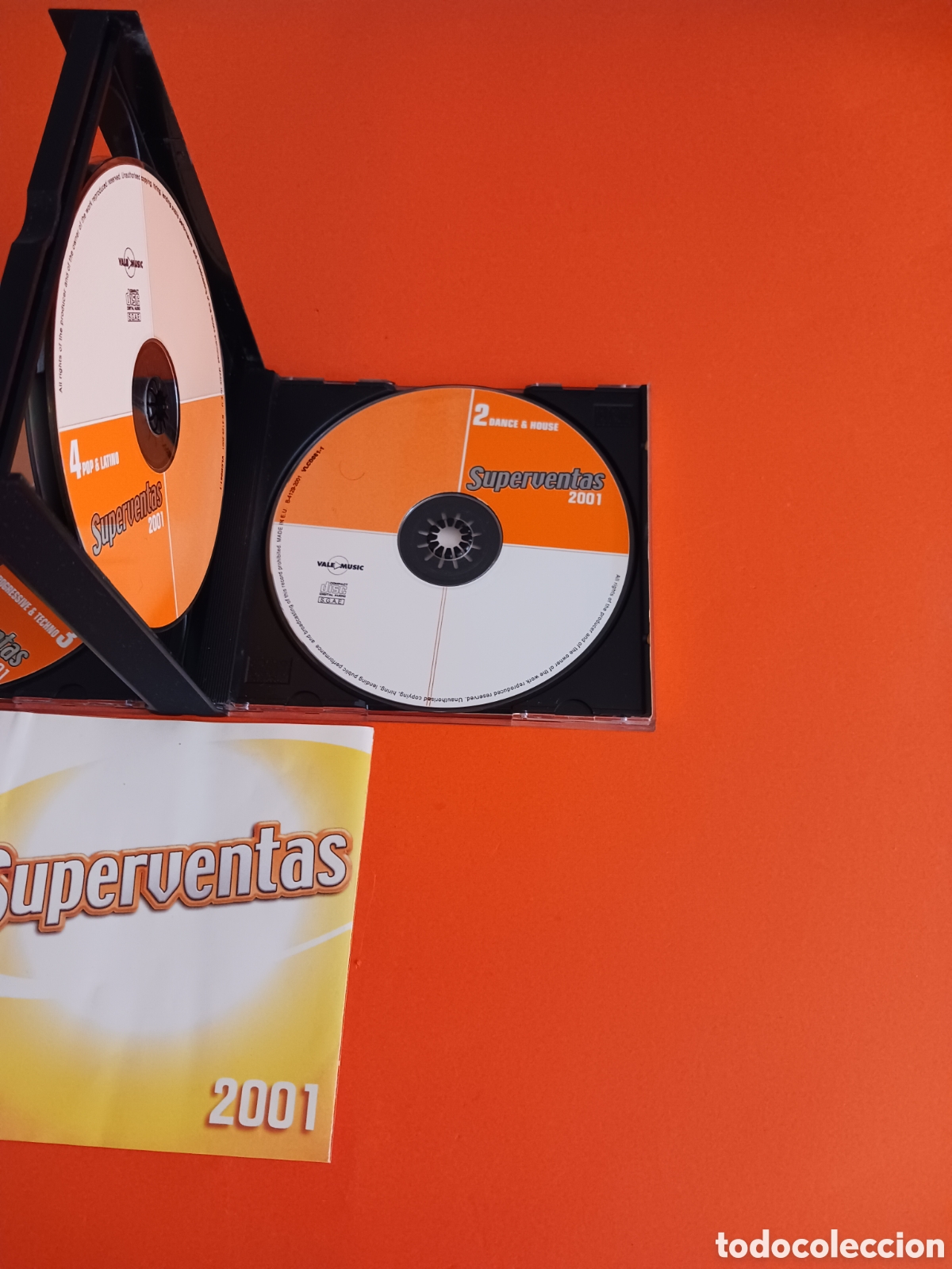 CDs de m&uacute;sica: 4 CDs SUPERVENTAS 2001. - Foto 3