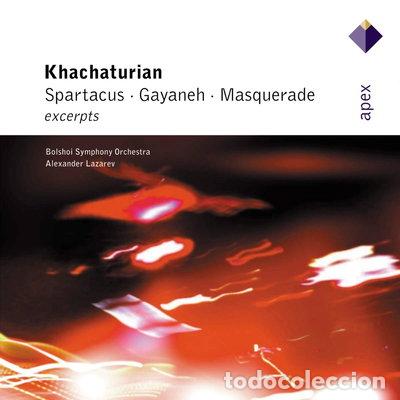 CDs de m&uacute;sica: Khachaturian: Spartacus, Gayaneh & Masquerade (Excerpts)- 0685738923724