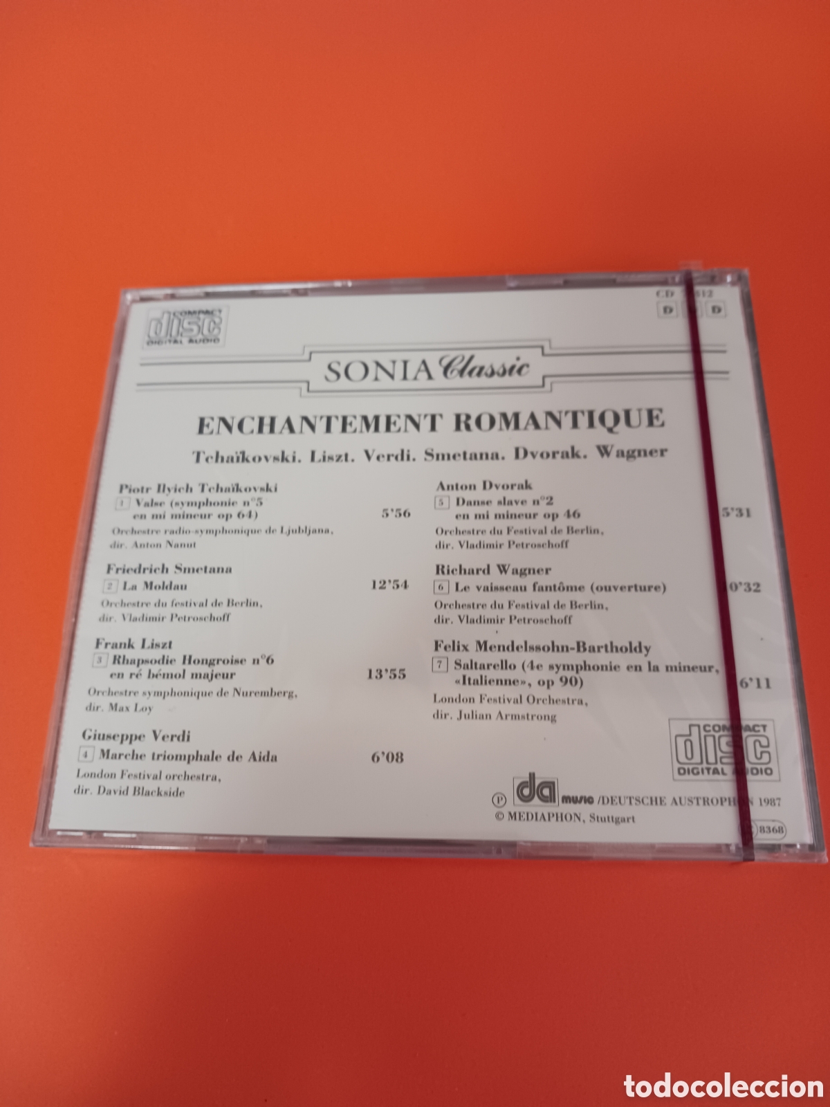 CDs de m&uacute;sica: Enchantement Romantique. CD Nuevo - Foto 2