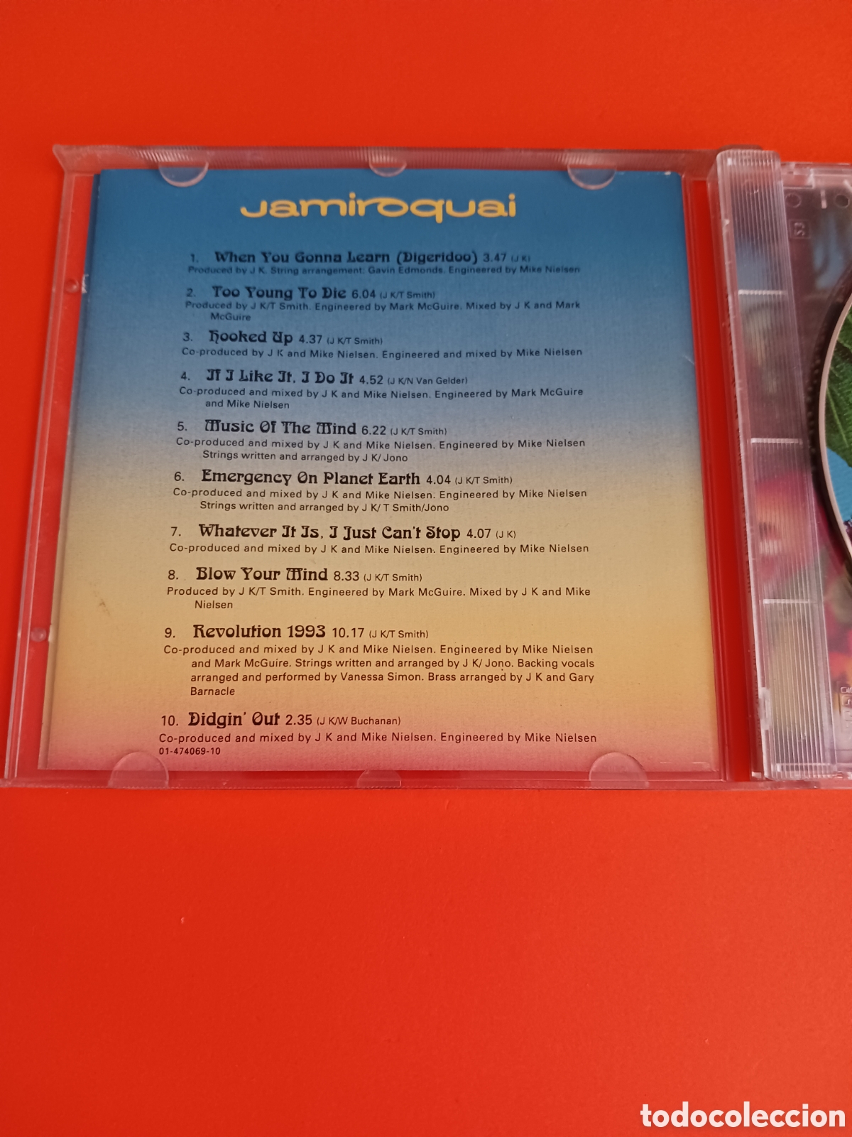 CDs de m&uacute;sica: CD, JAMIROQUAI. Emergency on Planet Earth. - Foto 5