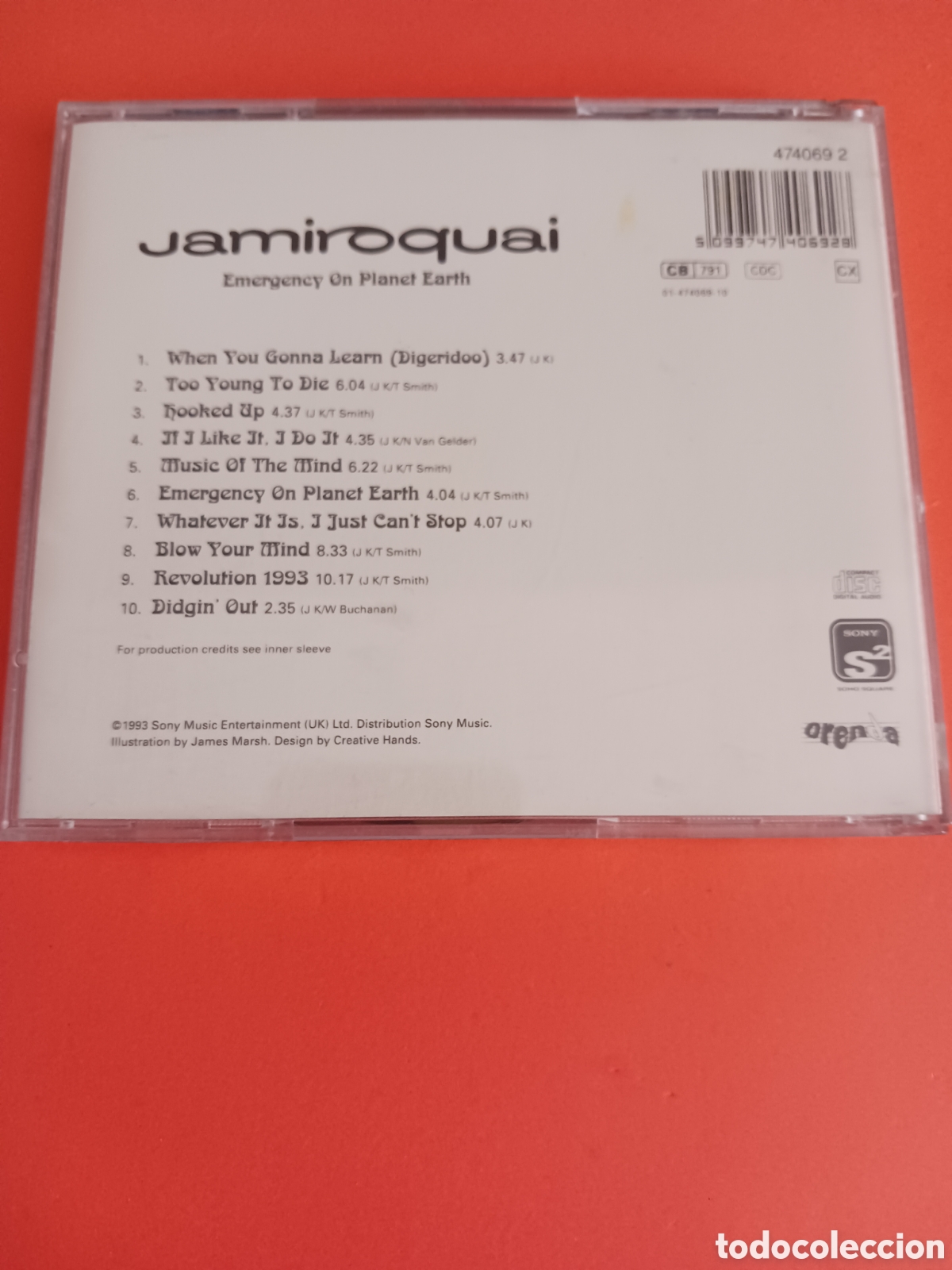 CDs de m&uacute;sica: CD, JAMIROQUAI. Emergency on Planet Earth. - Foto 6