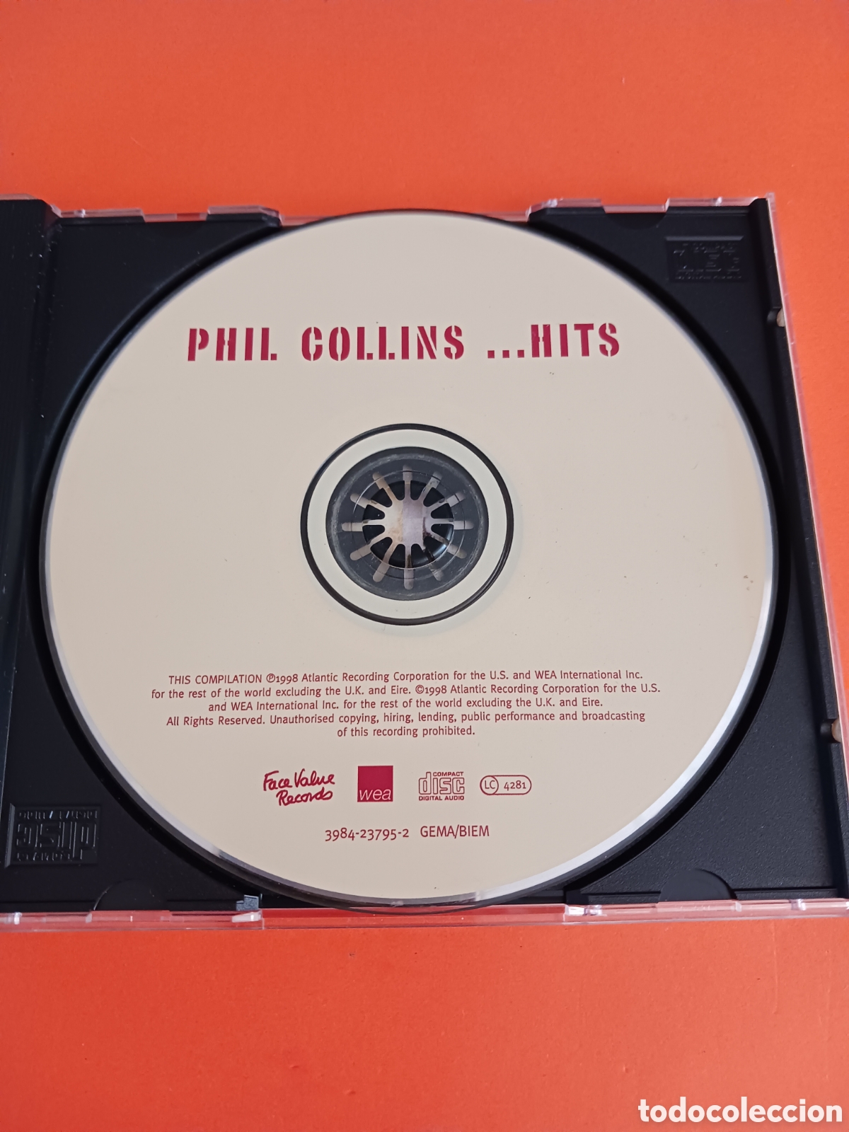 CDs de m&uacute;sica: CD, PHIL COLLINS .... HITS. - Foto 2