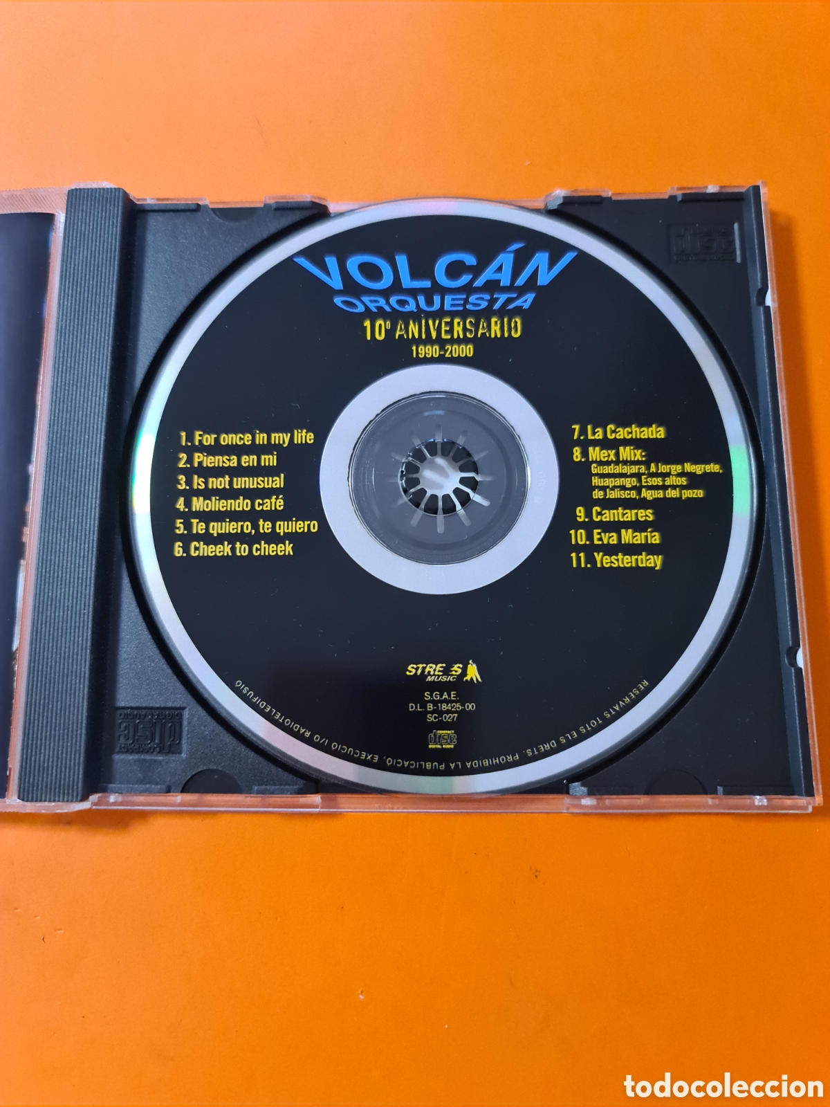 CDs de m&uacute;sica: CD, Volc&aacute;n, Orquesta. - Foto 2