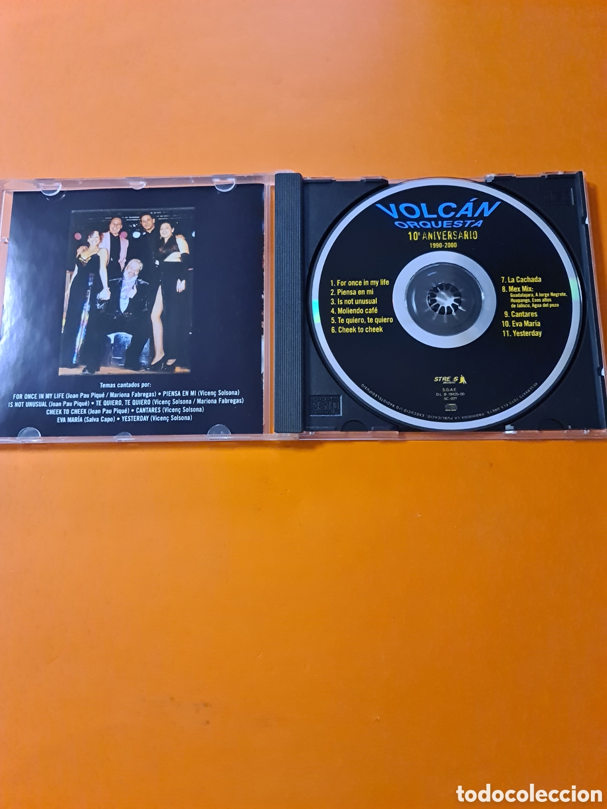 CDs de m&uacute;sica: CD, Volc&aacute;n, Orquesta. - Foto 3