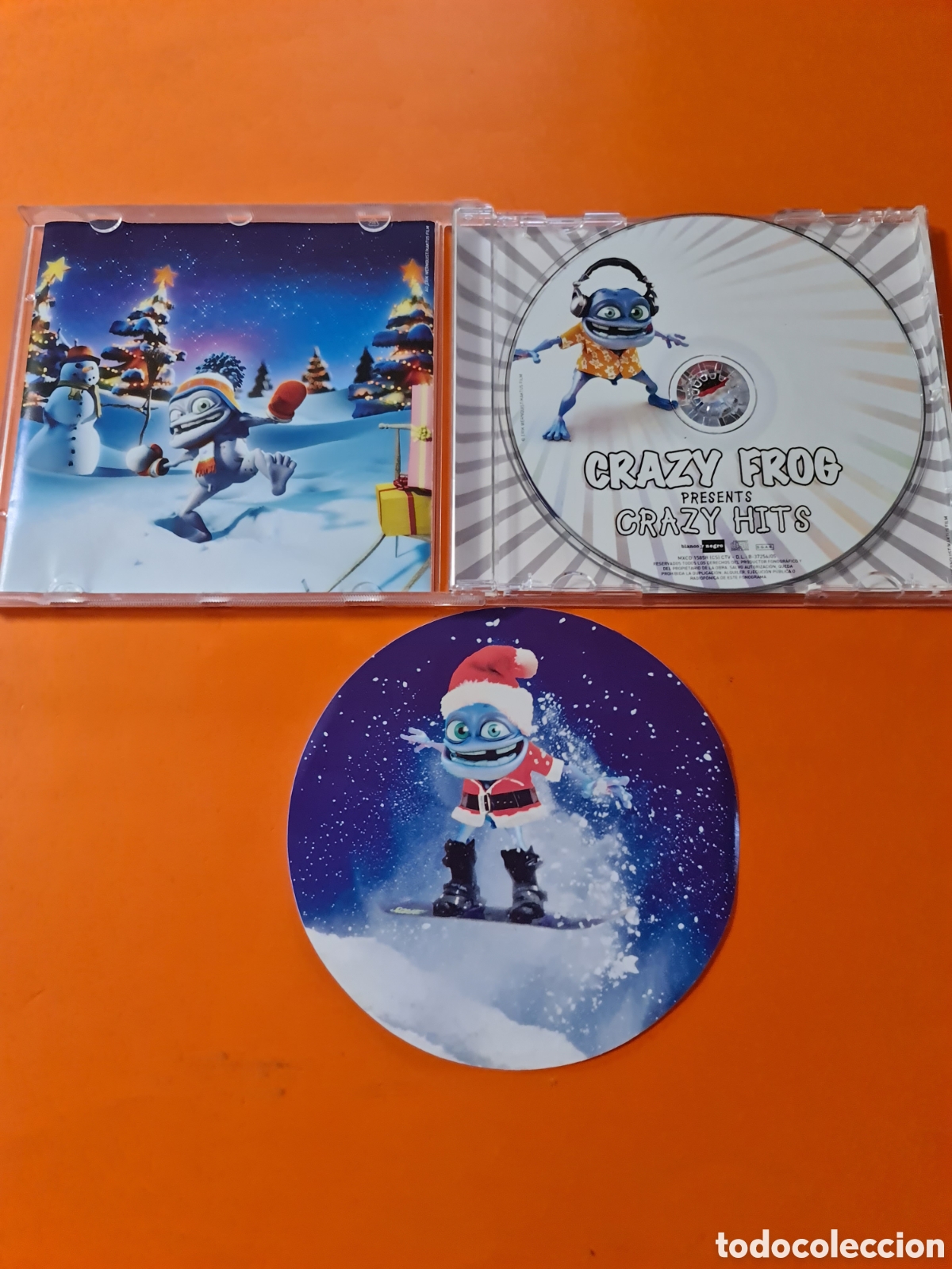 CDs de m&uacute;sica: CD, CRAZY FROG. Muy bueno - Foto 2