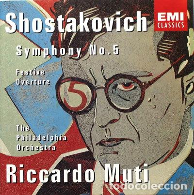 CDs de m&uacute;sica: Shostakovich: Symphony No. 5 / Festive Overture- 0077775480320