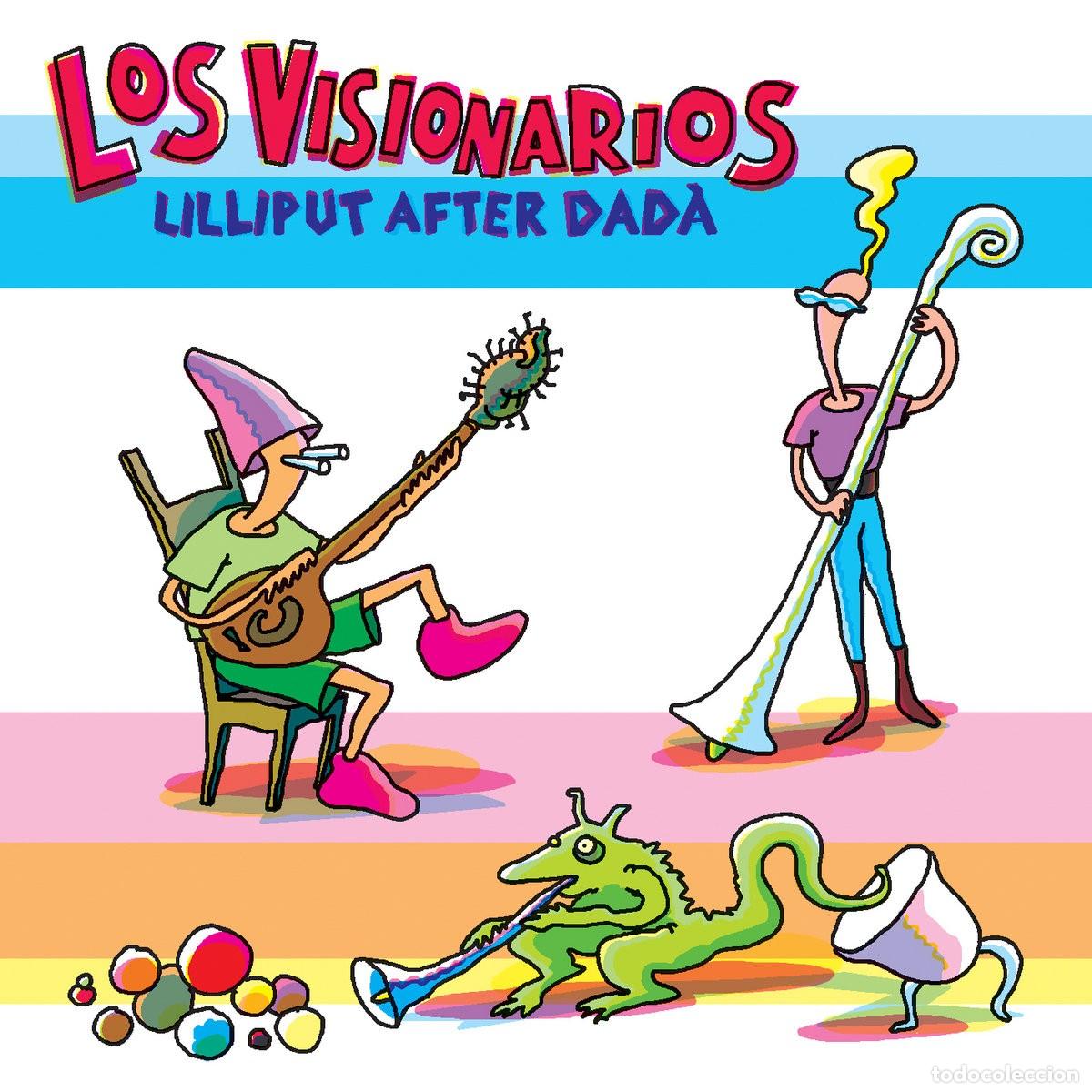 CD de M&uacute;sica: Los Visionarios &ndash; Lilliput After Dad&agrave; (Hall Of Fame Record, 2014) - CD Gatefold - Nuevo y precintado