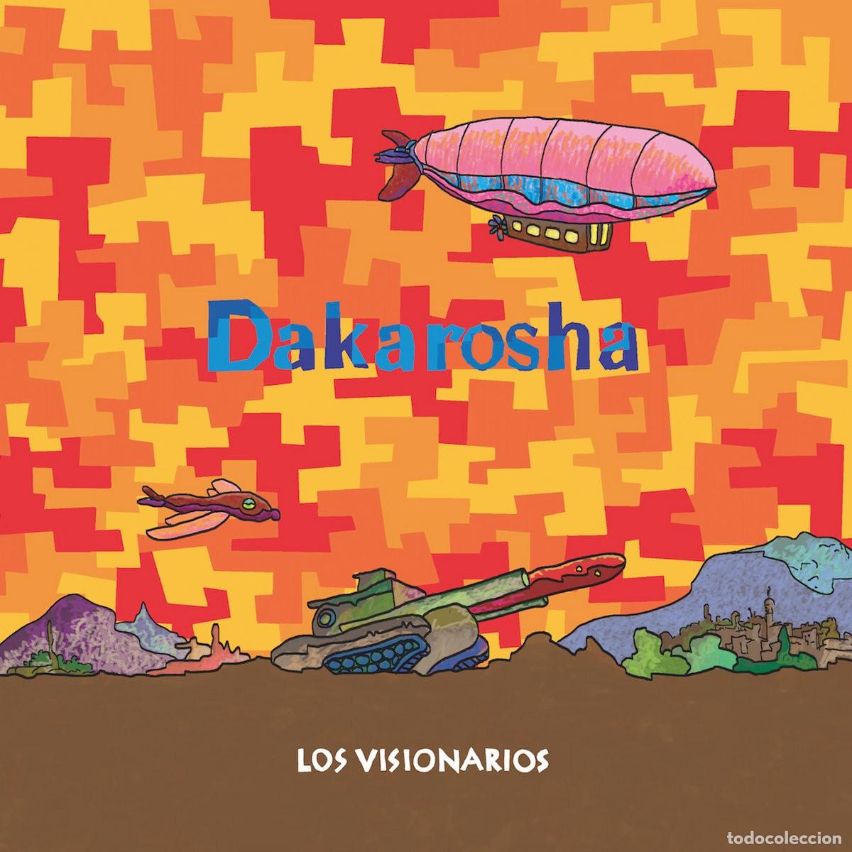 CDs de m&uacute;sica: Los Visionarios &ndash; Dakarosha (Hall Of Fame Records, 2017) - CD Cardboard - Nuevo y precintado