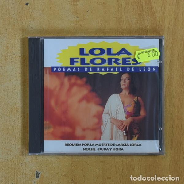 CDs de m&uacute;sica: LOLA FLORES - POEMAS DE RAFAEL DE LEON - CD