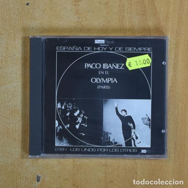 CDs de m&uacute;sica: PACO IBANEZ - EN EL OLYMPIA - CD