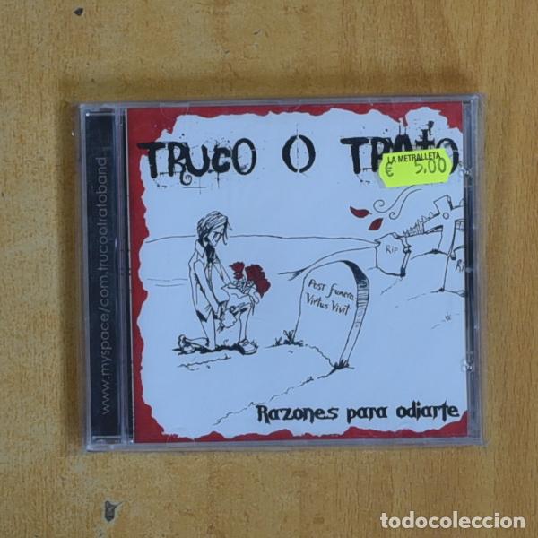 CDs de m&uacute;sica: TRUCO O TRATO - RAZONES PARA ODIARTE - CD