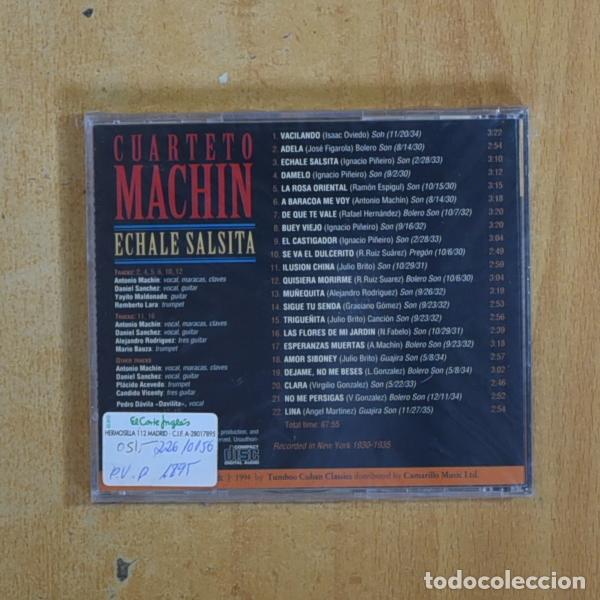 CDs de m&uacute;sica: CUARTETO MACHIN - ECHALE SALSITA - CD - Foto 2