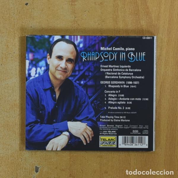 CDs de m&uacute;sica: MICHEL CAMILO - RHAPSODY IN BLUE - CD - Foto 2